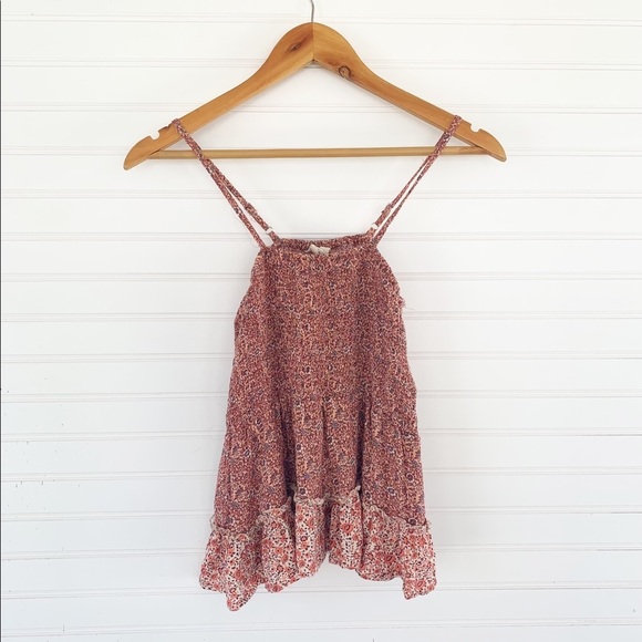 Sim & Sam Tops - Sim & Sam Floral Boho Tank Top Blouse